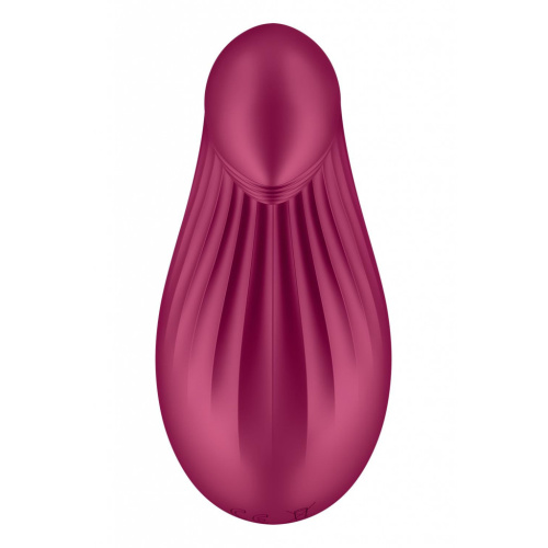 Satisfyer Dipping Delight - Вибратор, 9х6 см (бордовый)